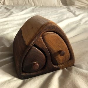 Handmade Wooden Trinket Box